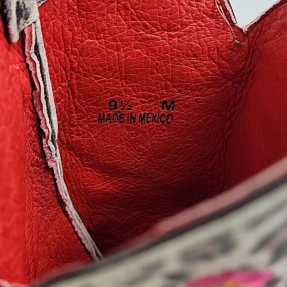 Macie Bean Womens Snow Leopard Smokey and The Bandit Western Boots - Picture 13 of 13